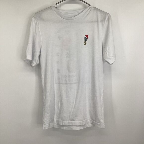 Men's Travis Mathew Pineapple Santa Christmas Hat Short Sleeved Tee Shirt small - Picture 2 of 6